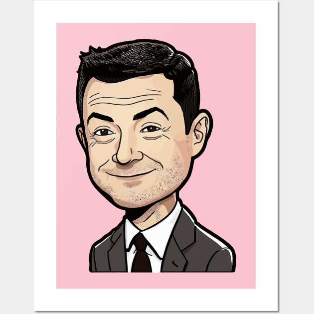 Smug Jimmy Kimmel Wall Art by throwback